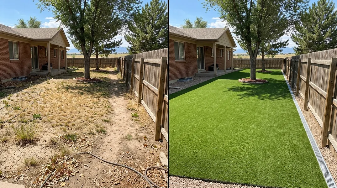 Result artificial grass installation in Pueblo - Pueblo Artificial Grass Installation